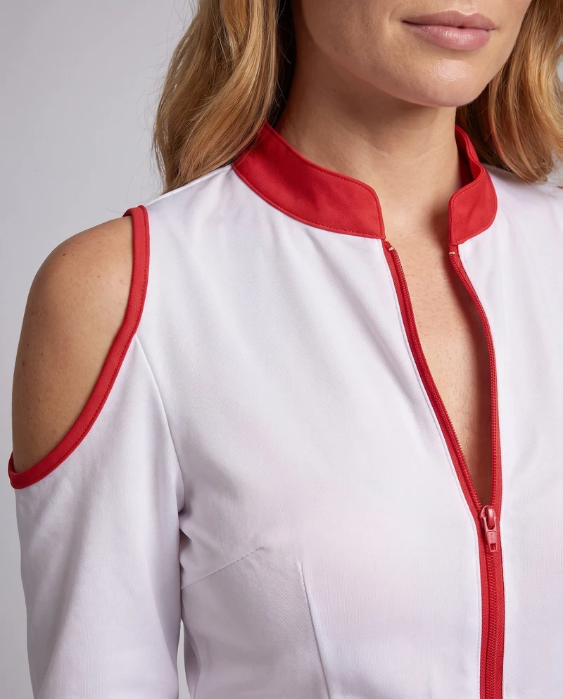 Kostüm für Frauen als moderne Krankenschwester Drune
