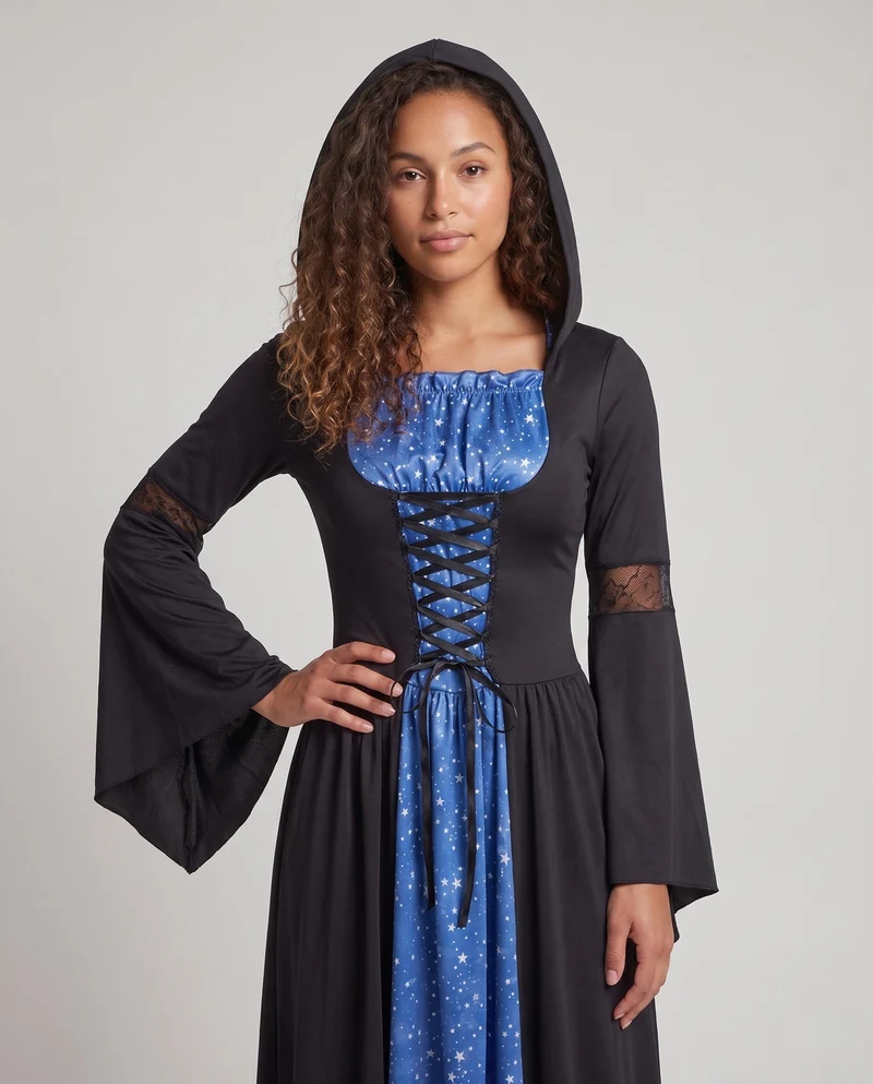 Frauen Märchen historisches Kleid Drune