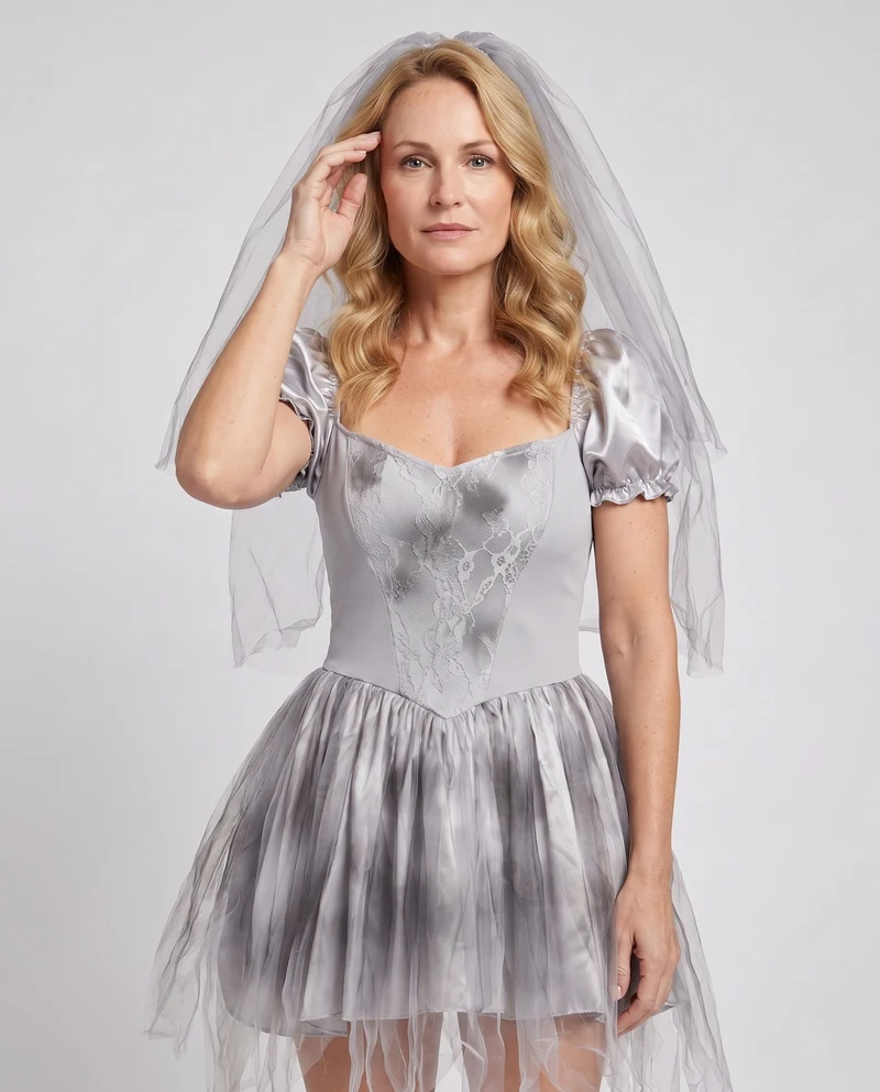 Damen Märchenhochzeitskostüm Drune
