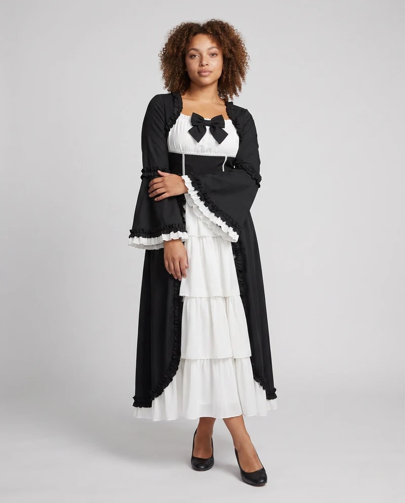 Damen Romantisches Hochzeitskleid Drune