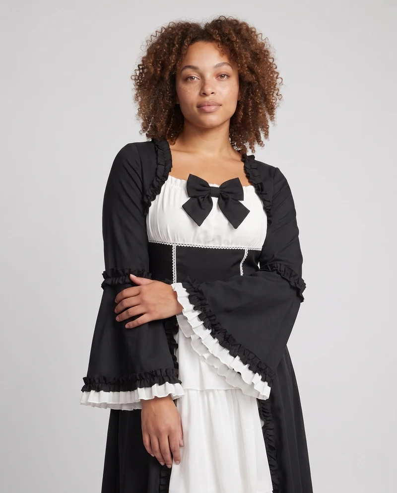 Damen Romantisches Hochzeitskleid Drune