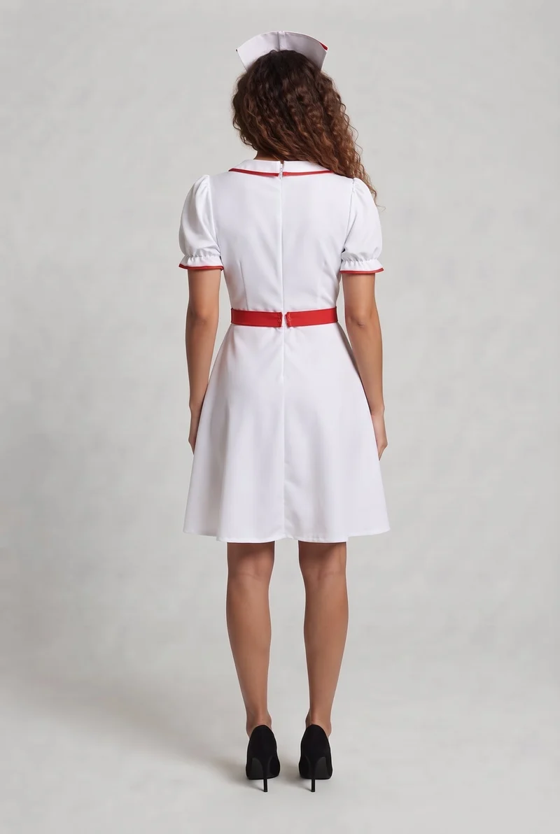 Frauen sexy Krankenschwesternkleid Drune