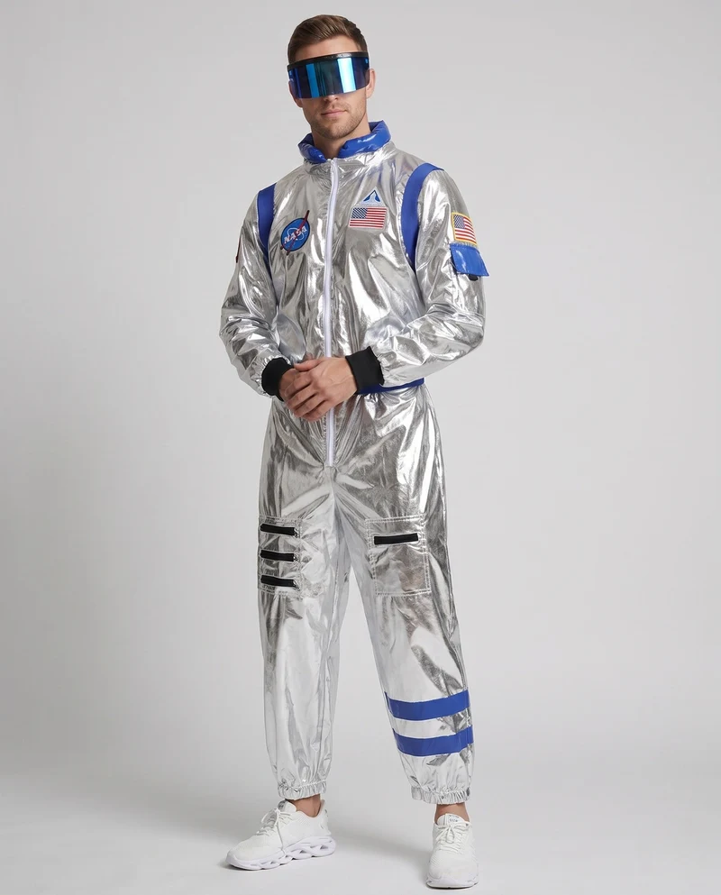 Männlicher futuristischer Raumanzug Drune