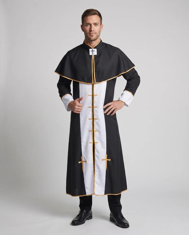 Männer Kostüm als Priester Drune