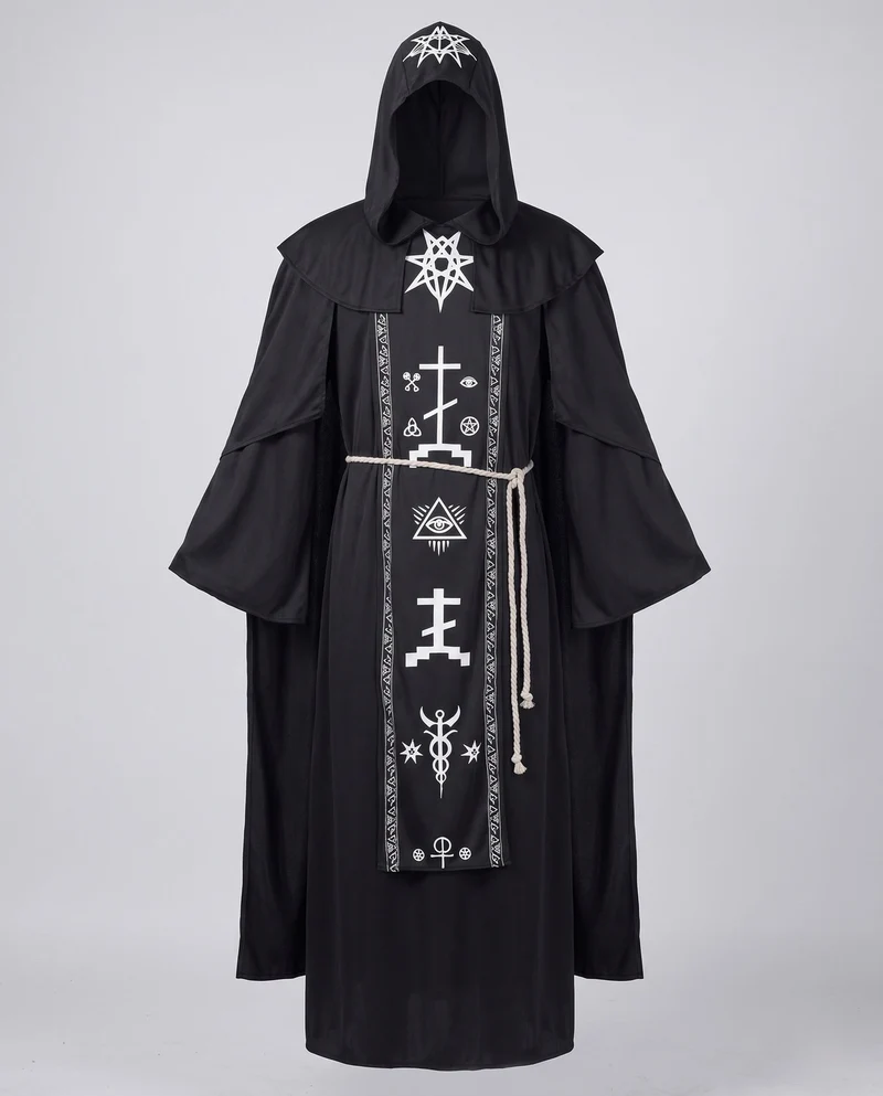 Männliches mystisches Ritualkostüm Drune