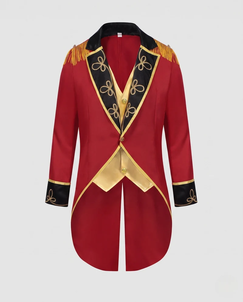 Damen elegante Zirkusjacke Drune