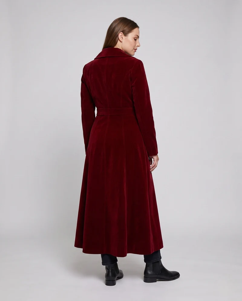 Elegante Damen-Frack mit breitem Revers und tailliertem Schnitt Drune