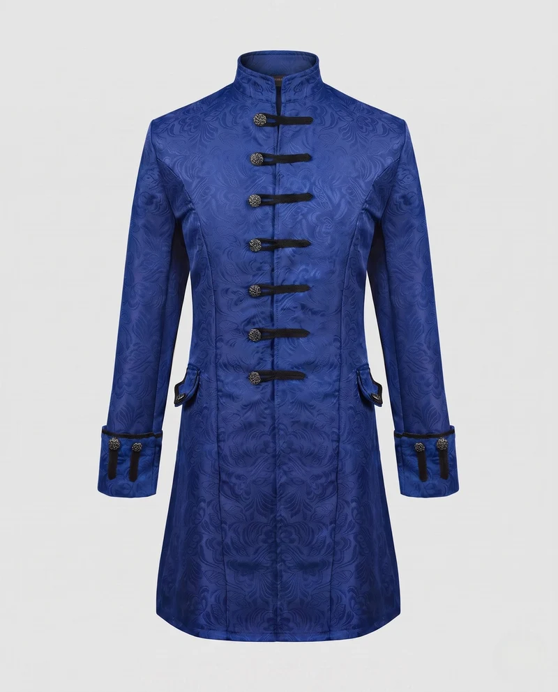 Damen eleganter Frack mit aufwändigem Jacquardmuster Drune