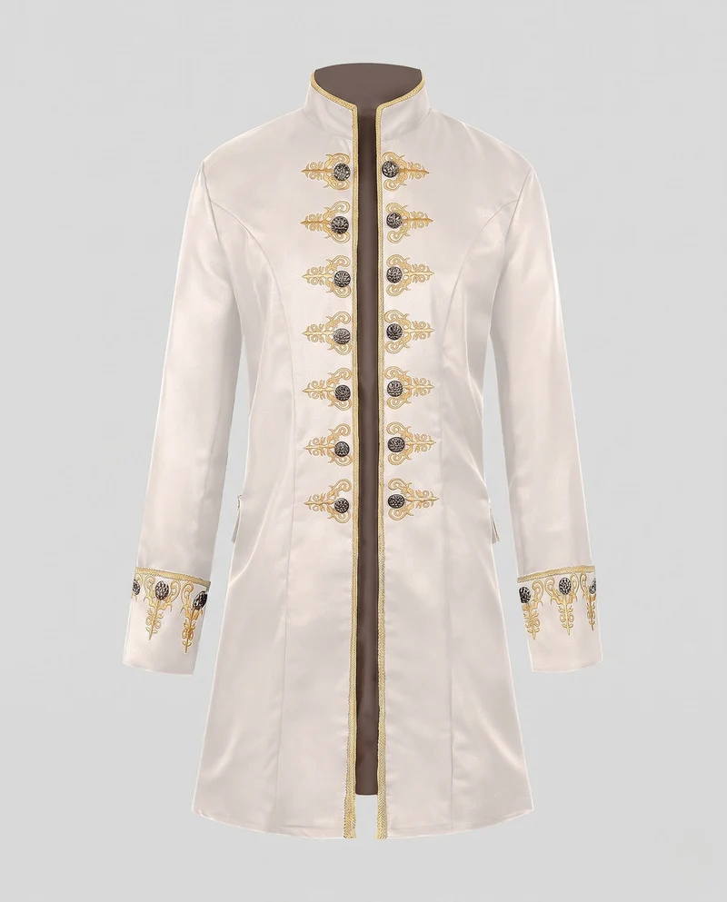 Damen elegante Frack mit aufwendigen Verzierungen Drune 1786463328