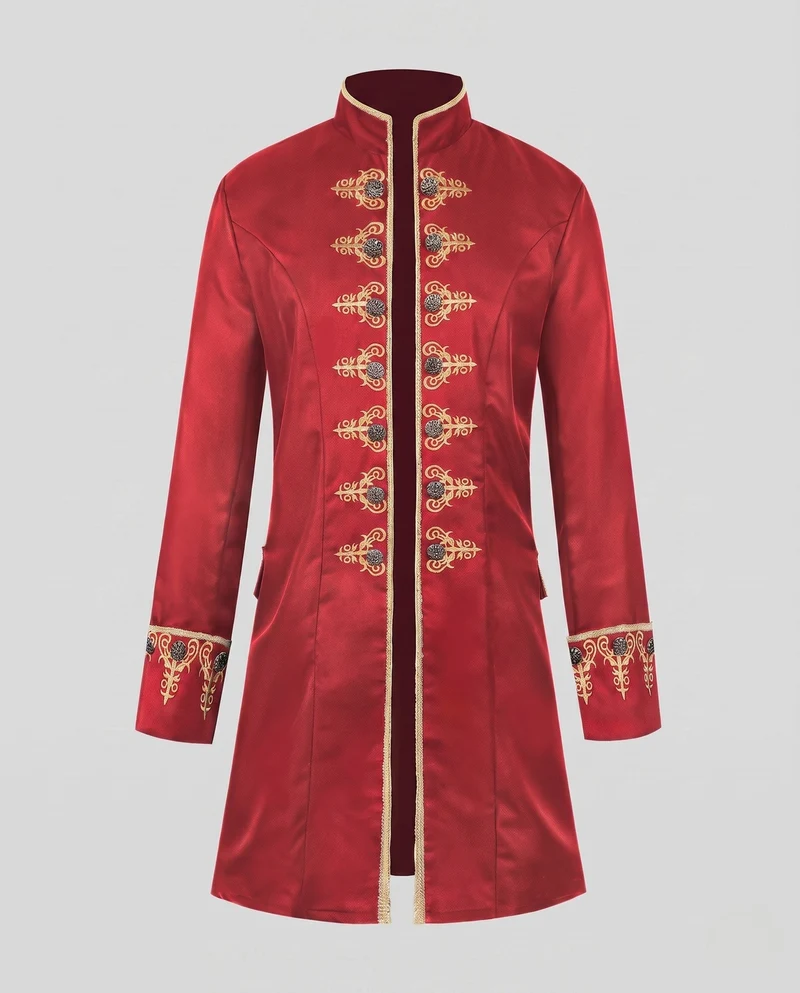 Damen elegante Frack mit aufwendigen Verzierungen Drune 1786463328