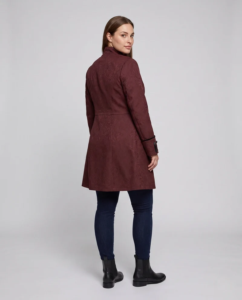 Damen elegante Frack mit aufwendigen Verzierungen Drune 1786463385
