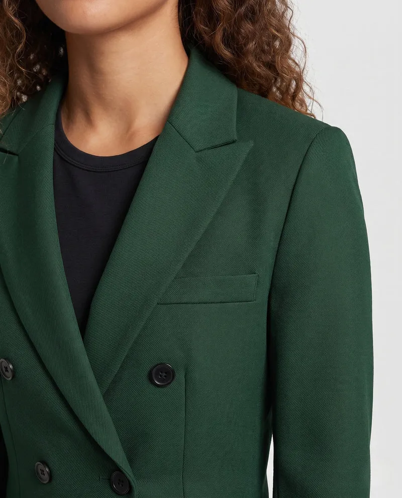 Elegante Damen Steppjacke mit asymmetrischem Saum und dekorativen Knöpfen Drune