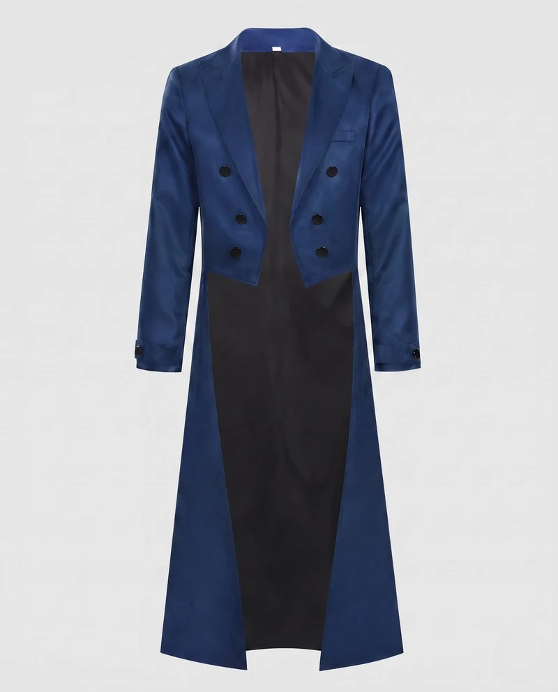 Elegante Damen Steppjacke mit asymmetrischem Saum und dekorativen Knöpfen Drune