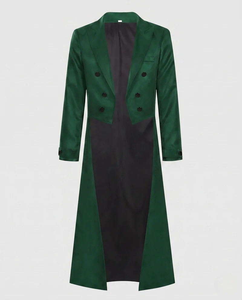 Elegante Damen Steppjacke mit asymmetrischem Saum und dekorativen Knöpfen Drune
