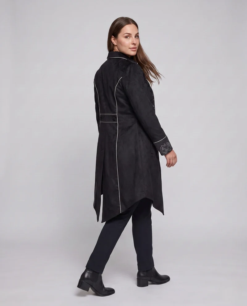 Frauen extravagante Abendjacke Drune