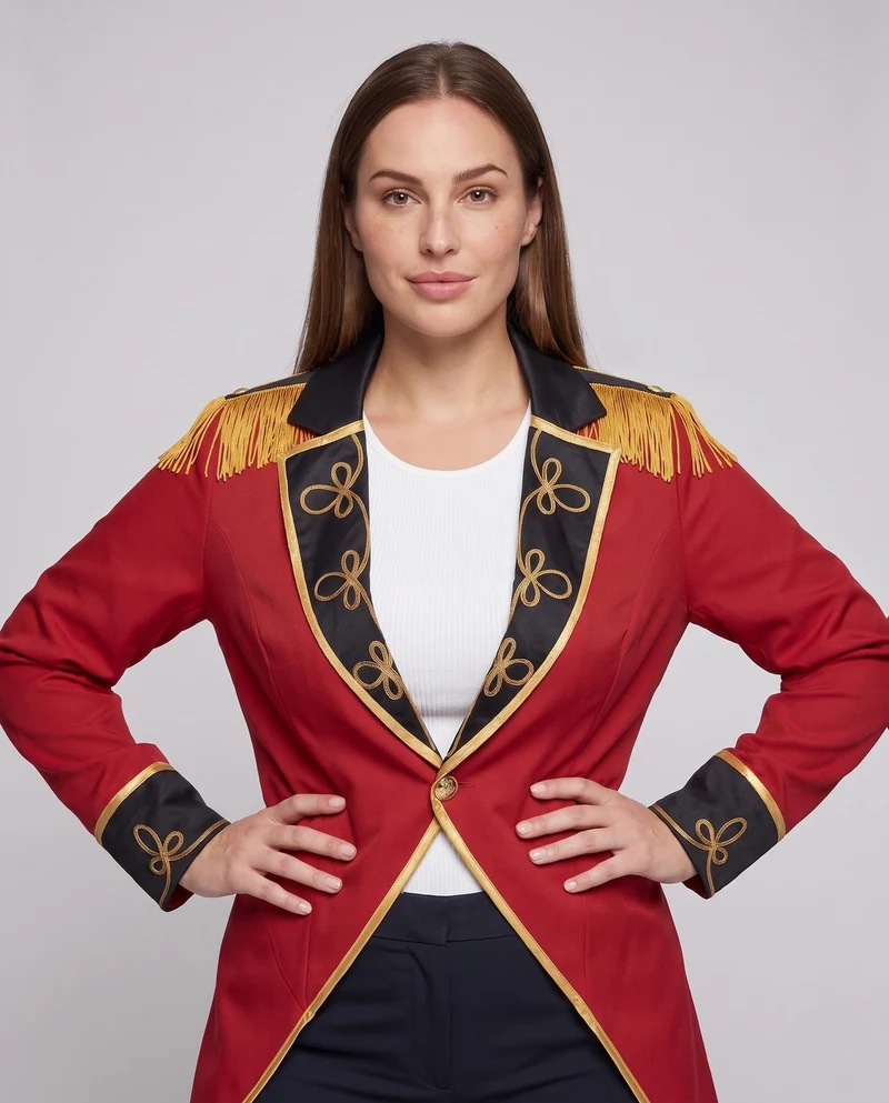 Damen Festliche Jacke Drune