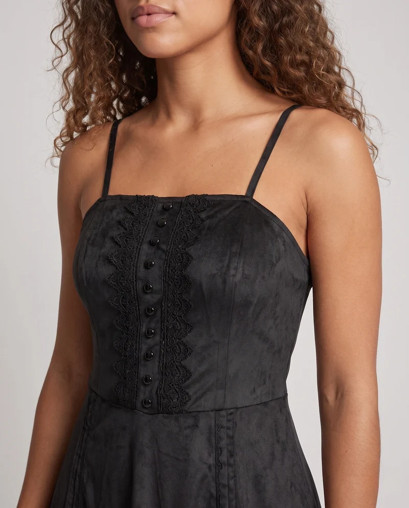 Frauen festliches lässiges Kleid Drune