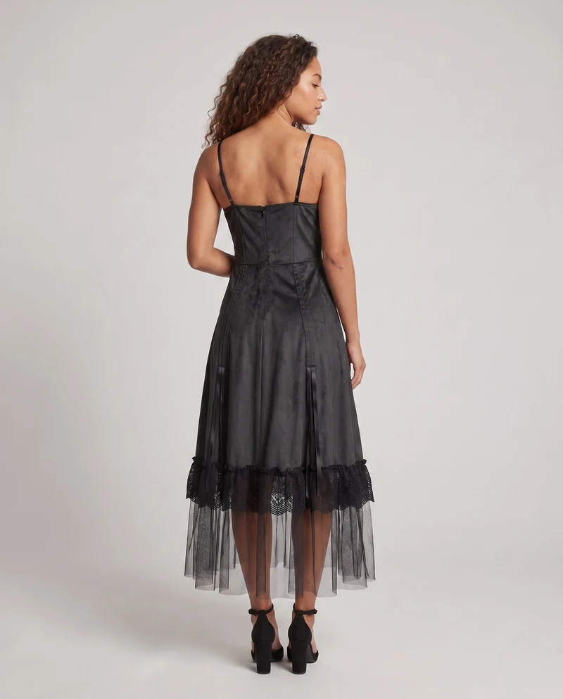 Frauen festliches lässiges Kleid Drune