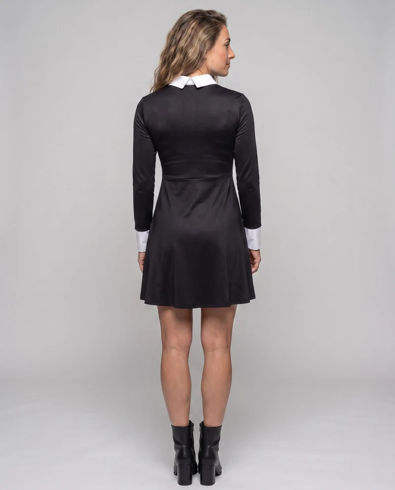 Damen-Anzugset mit Streifenmuster und elegantem Rockabschnitt Drune