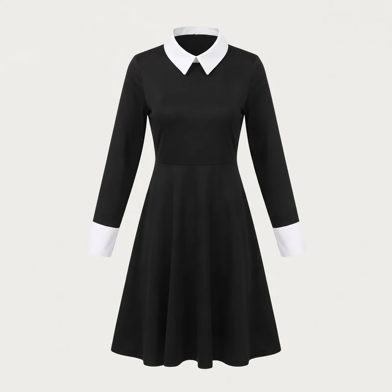 Damen-Anzugset mit Streifenmuster und elegantem Rockabschnitt Drune