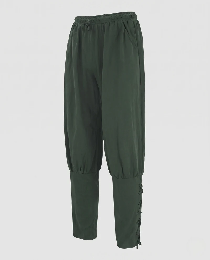 Damen Freizeit-Hose mit verstellbaren Seitenschnüren Drune
