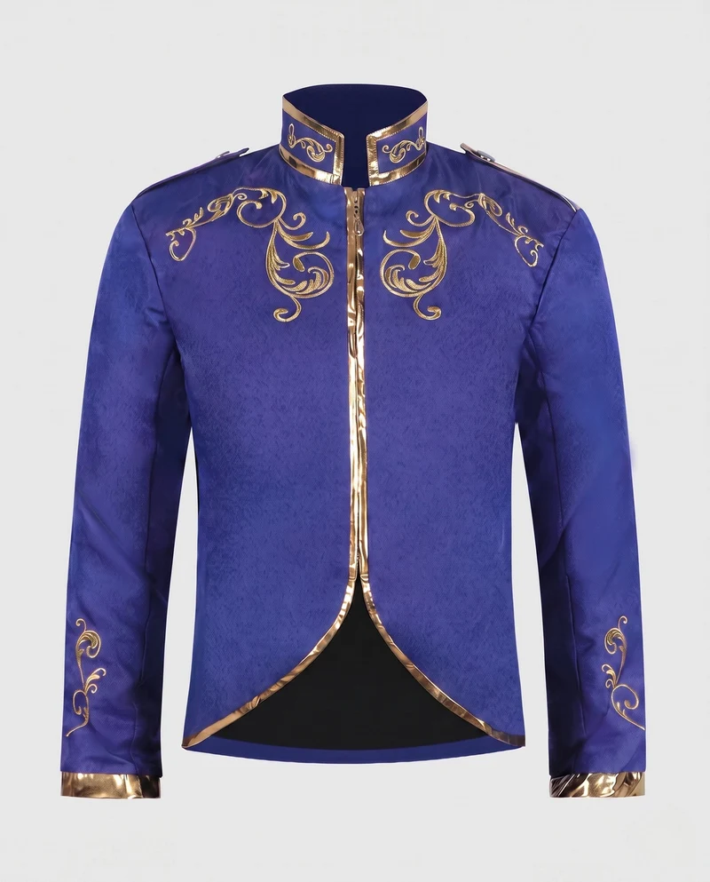Damen historisches Kostümjacke mit aufwendigen Verzierungen Drune