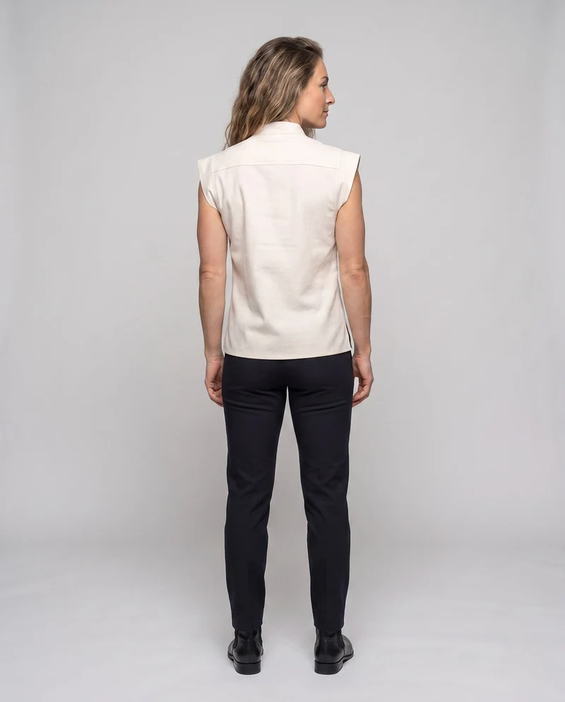 Damen historische mittelalterliche Bluse mit Schnürung Drune