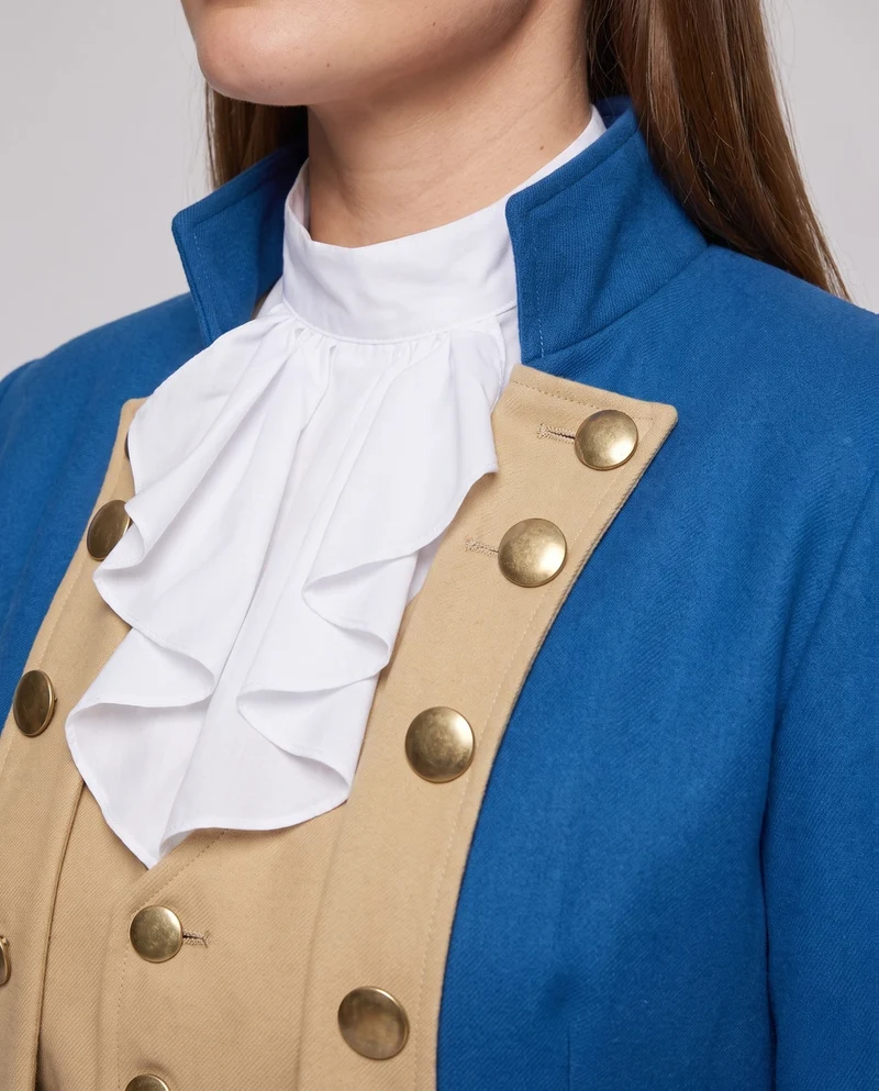Damen historisches Kostümset mit elegantem Frack und Hose Drune