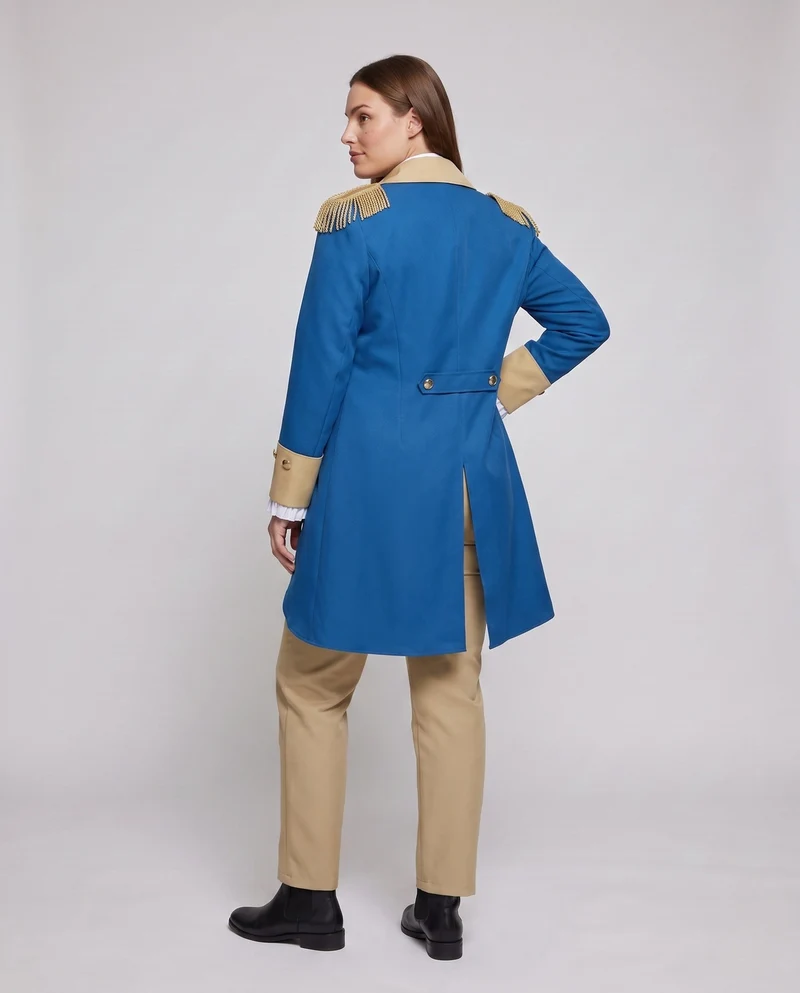 Damen historisches Kostümset mit elegantem Frack und Hose Drune
