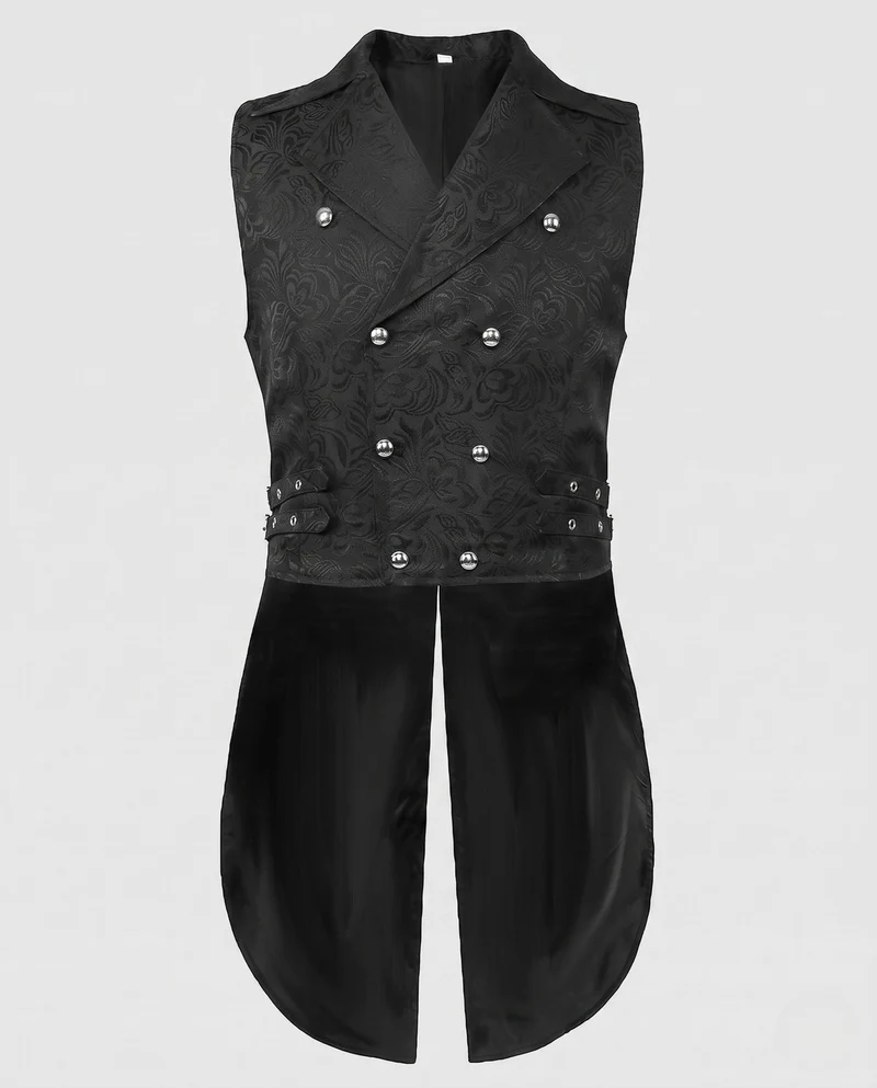 Frauen Hochwertiger Frack mit Blumenmustern und eleganten Details Drune