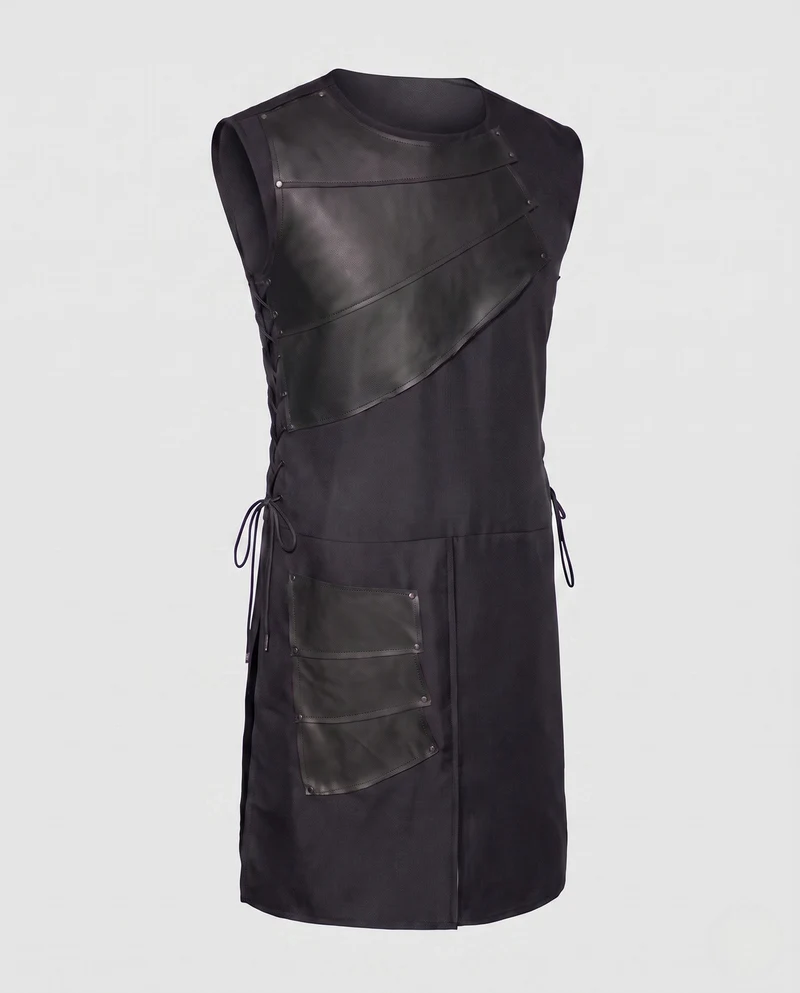 Damen Kochschürze mit modernem Design und praktischen Taschen Drune