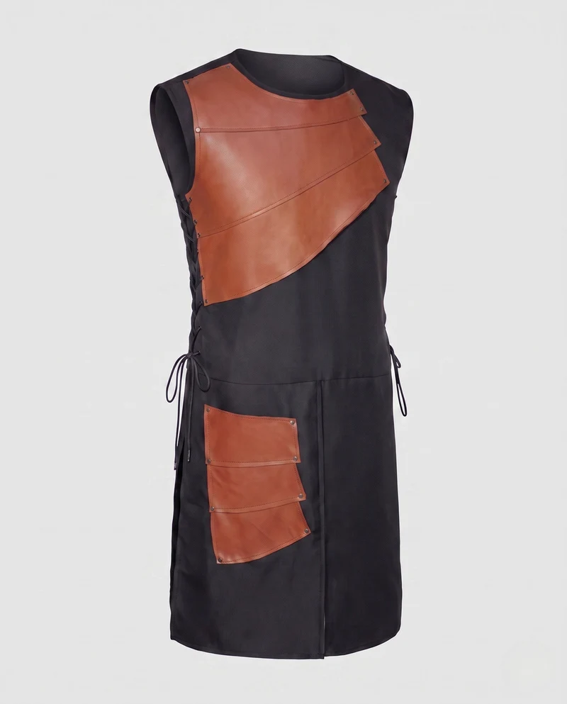Damen Kochschürze mit modernem Design und praktischen Taschen Drune