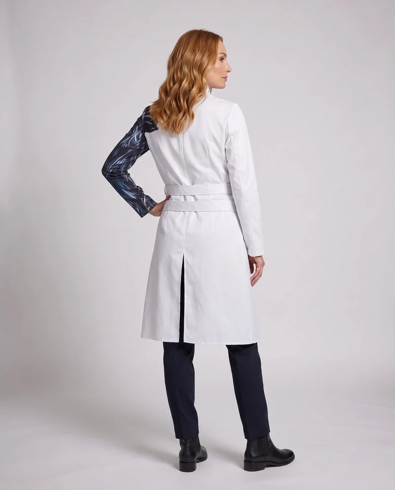 Damen Kostümjacke mit einzigartigem Design und passenden Accessoires Drune