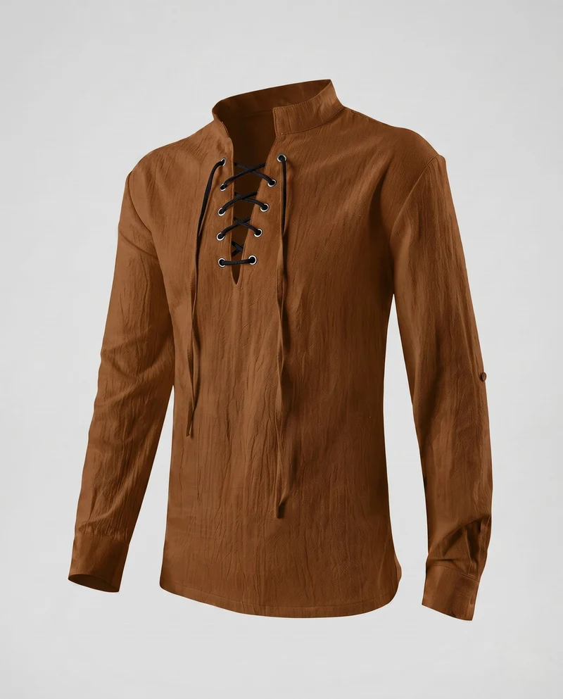 Damen Freizeit Langarmshirt mit Kordelzug Drune