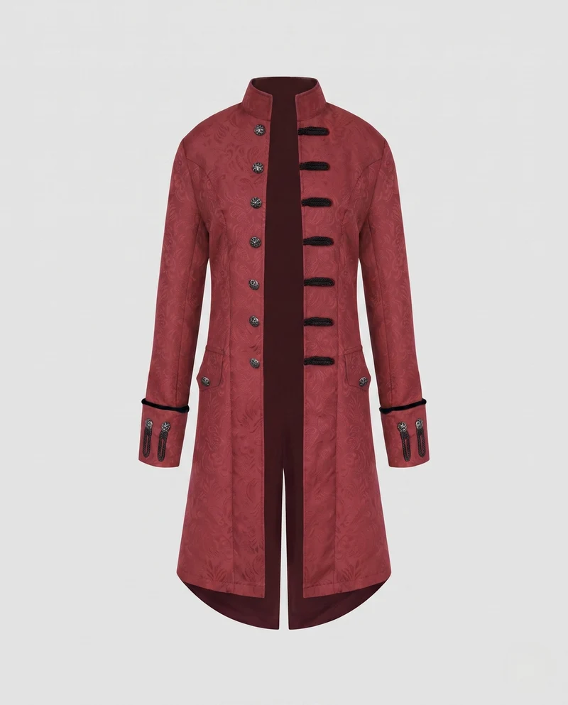 Damen stilvolles, elegantes Weste mit luxuriösen Verzierungen und asymmetrischem Schnitt Drune
