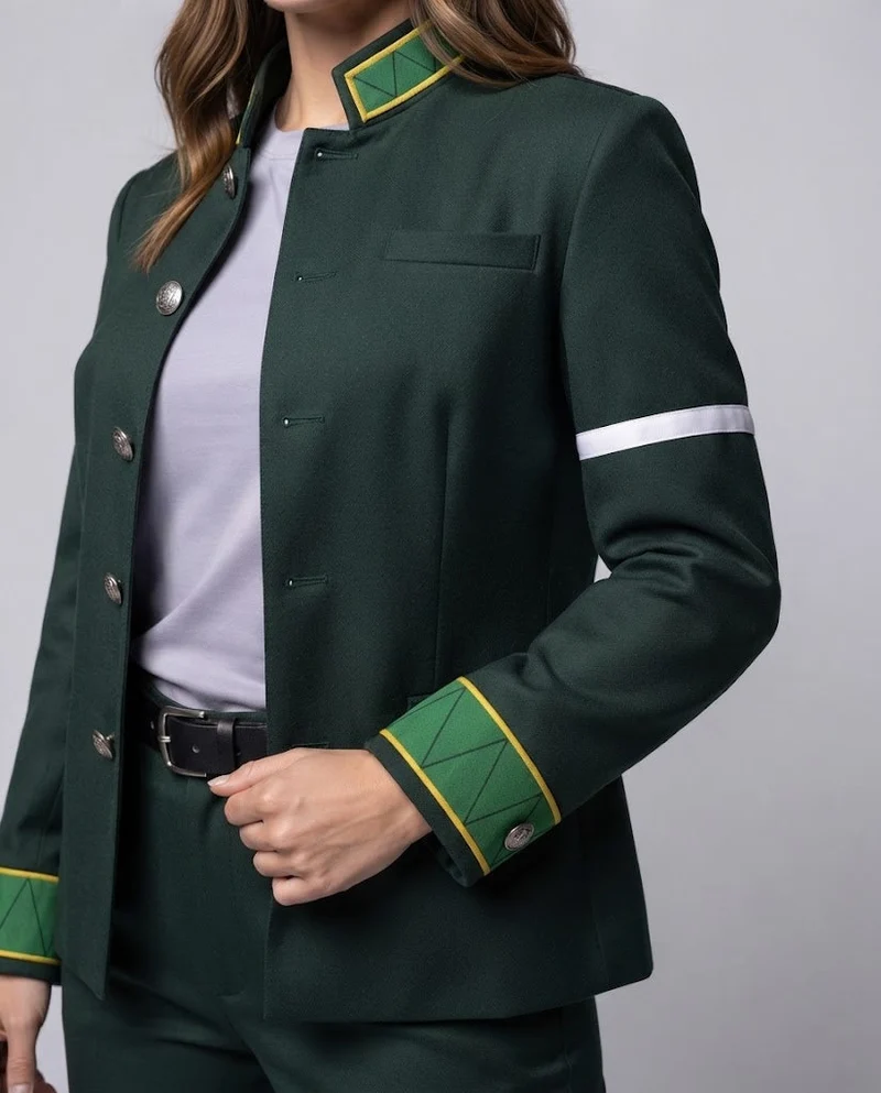 Damen stilvolle Herrenjacke im historischen Design Drune