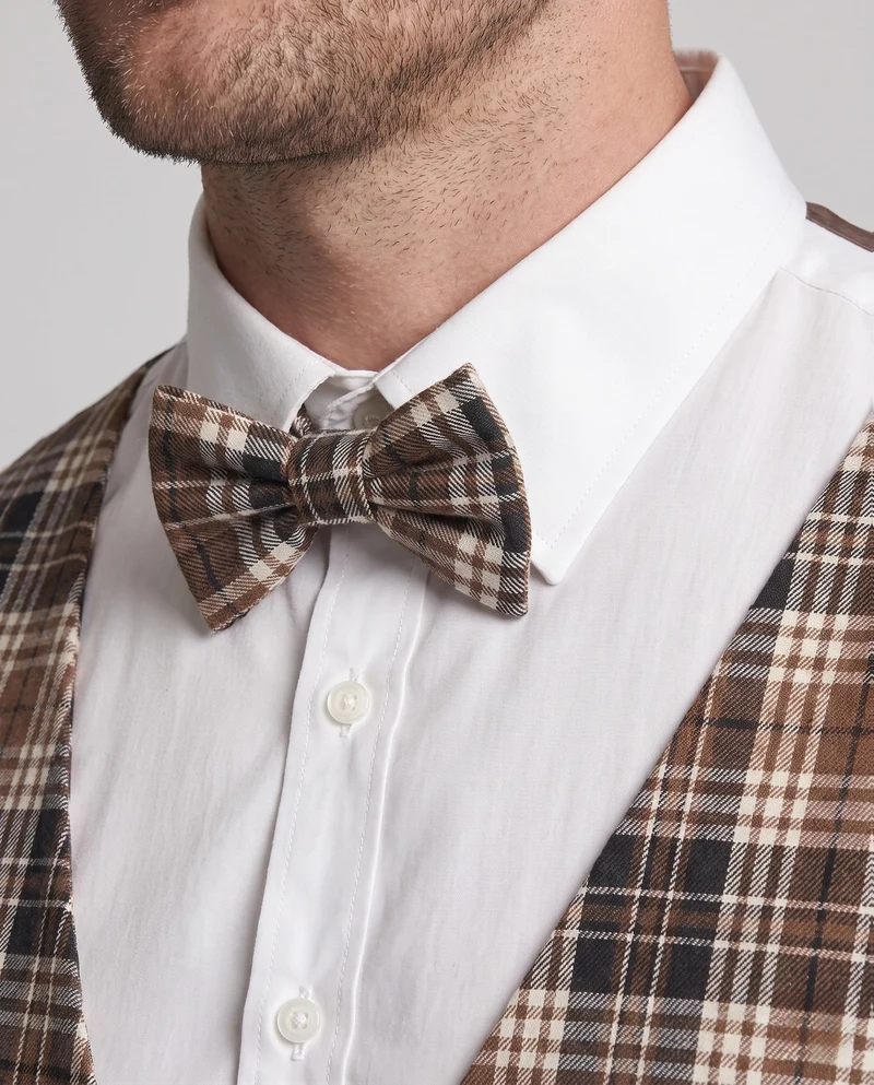 Herren Detektiv Kostüm mit elegantem Weste, Hut und Zubehör Drune