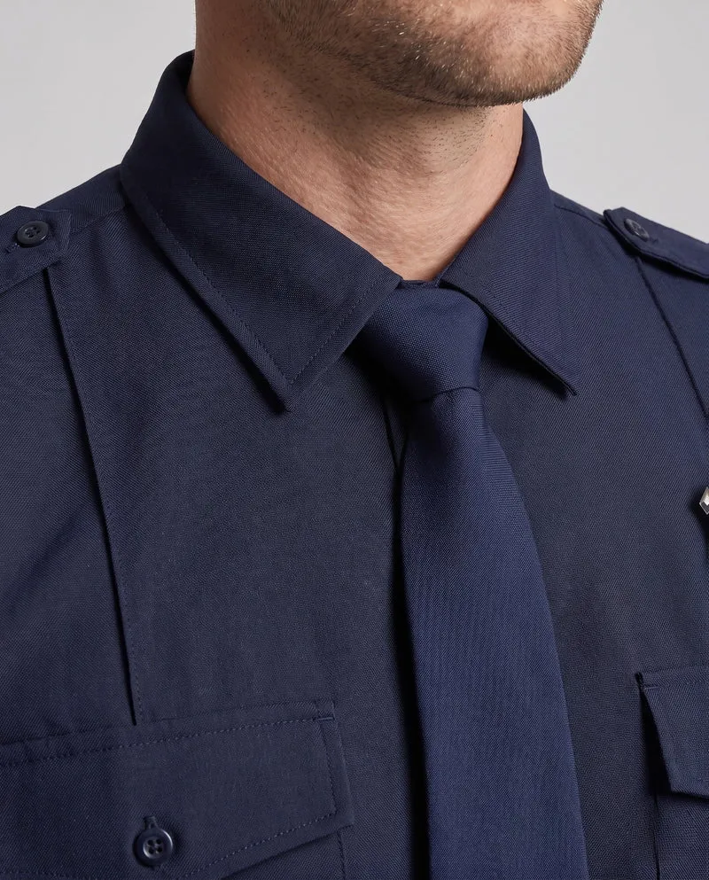 Herren-Polizeiuniform mit authentischen Details und hochwertigem Material Drune
