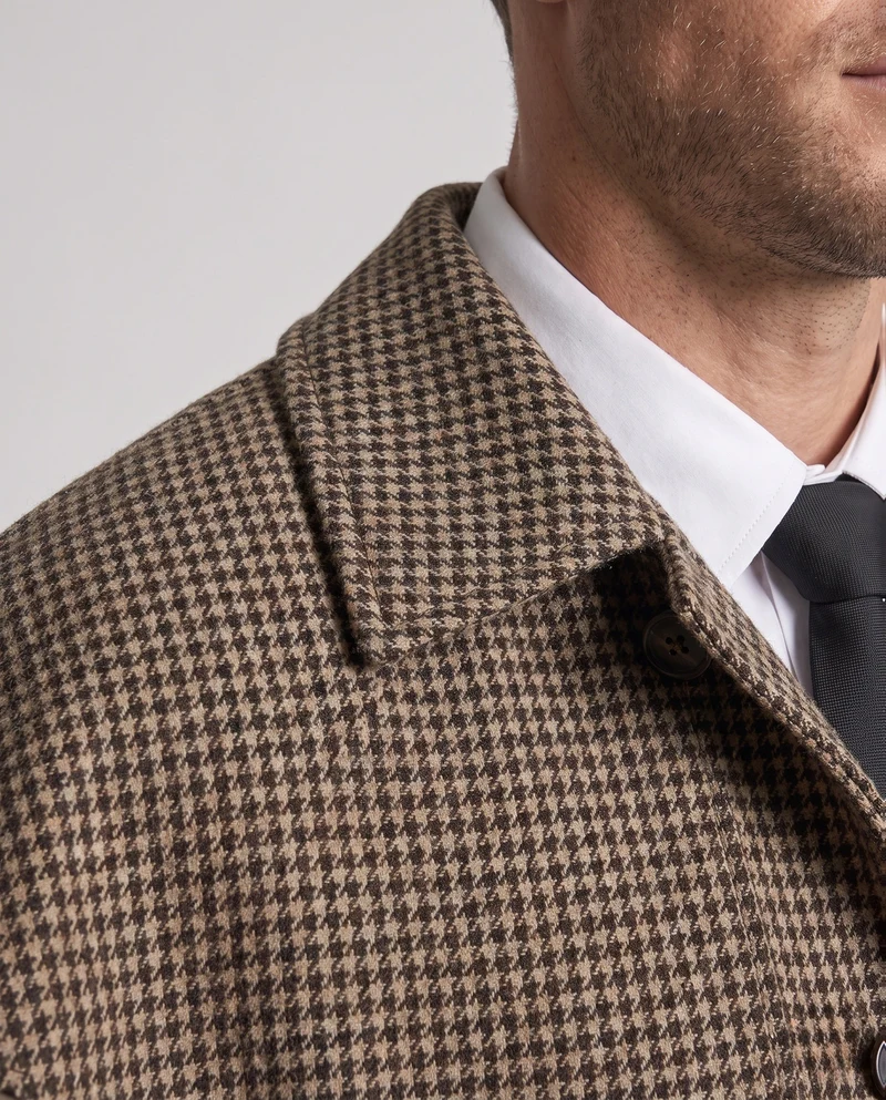 Herren Sherlock Holmes Kostüm mit kunstvoll detailliertem Sherlock Hut und legendärem Mantel Drune
