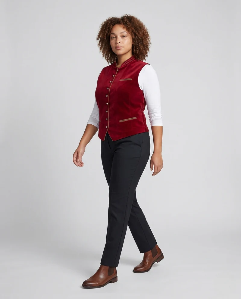 Damen Elegante Steppweste Drune