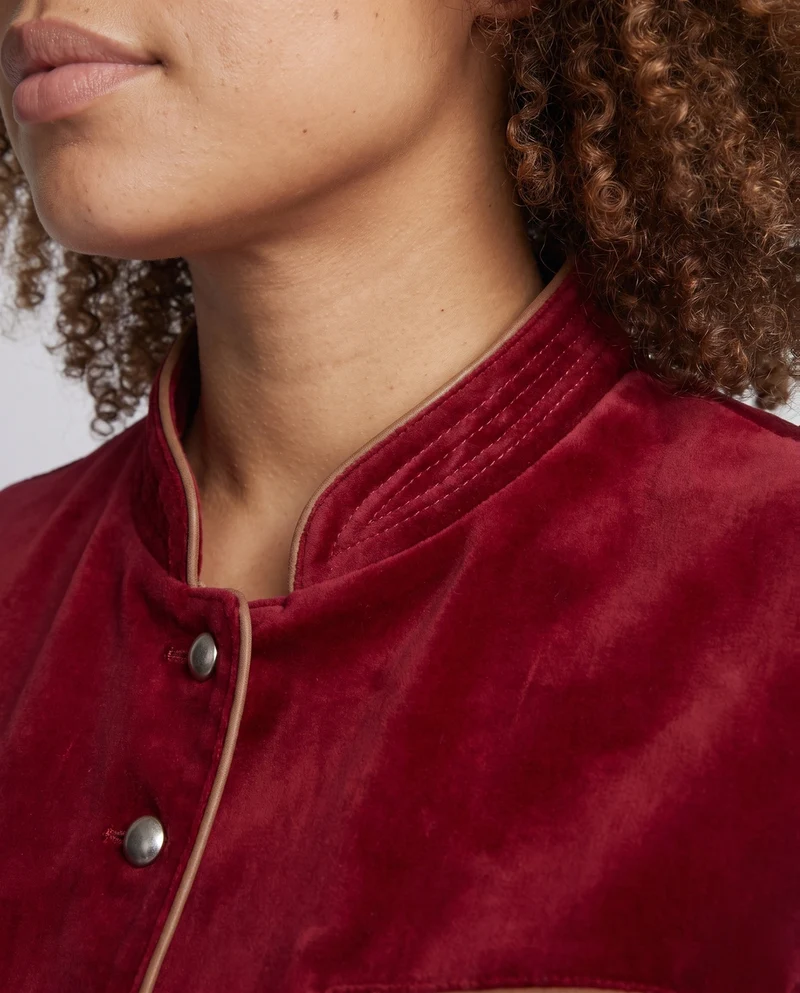 Damen Elegante Steppweste Drune