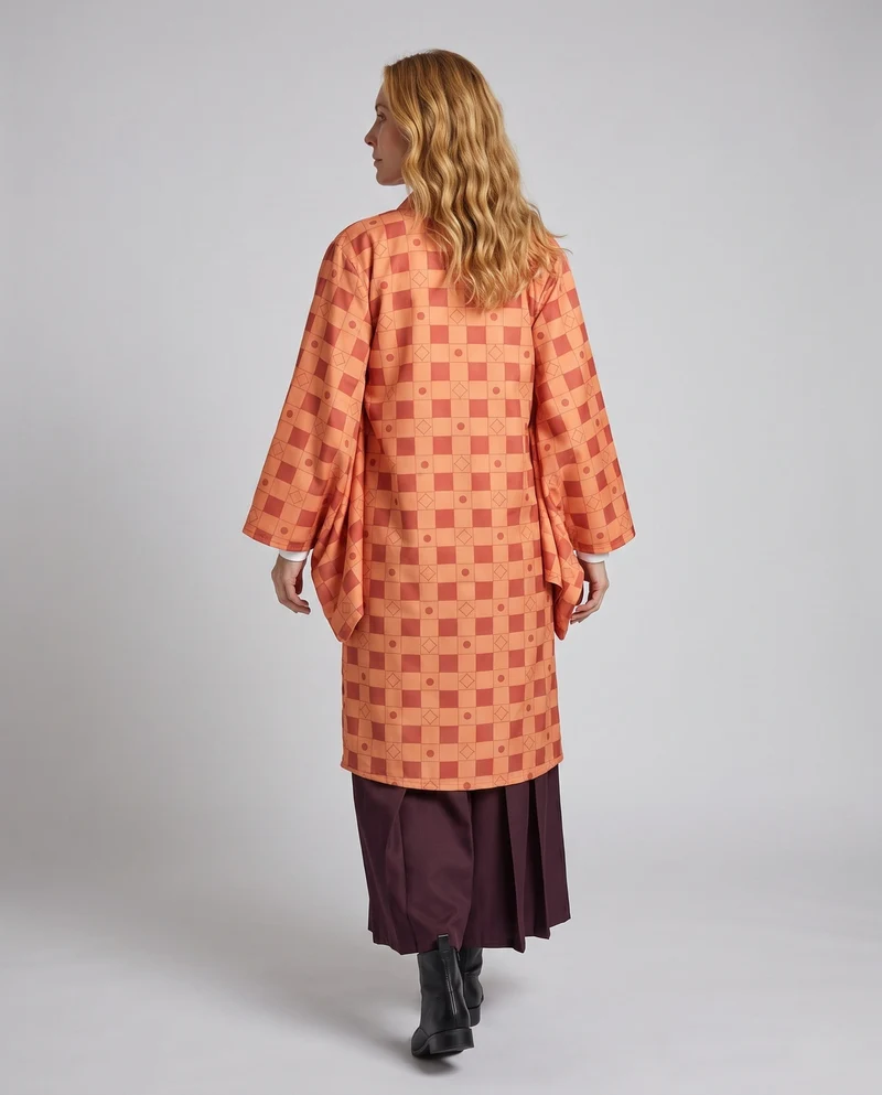 Frauen Eleganter Kimono Mode mit Zubehör und Modernem Design Drune