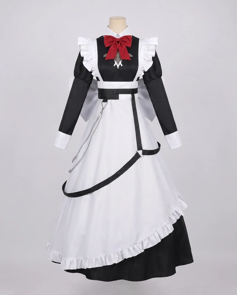 Damen Elegantes Kostümkleid mit Spitzen- und Rüschendetails Drune