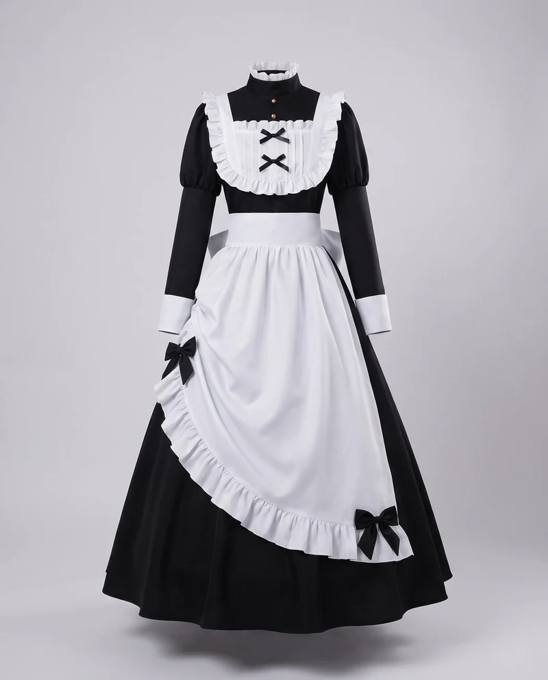 Damen Elegantes Kostümkleid mit Spitzen- und Rüschendetails Drune