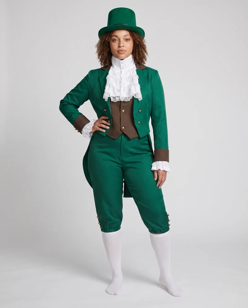 Damen Historische Rüschensbluse mit Elegant Stehkragen Drune