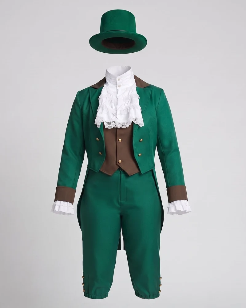 Damen Historische Rüschensbluse mit Elegant Stehkragen Drune