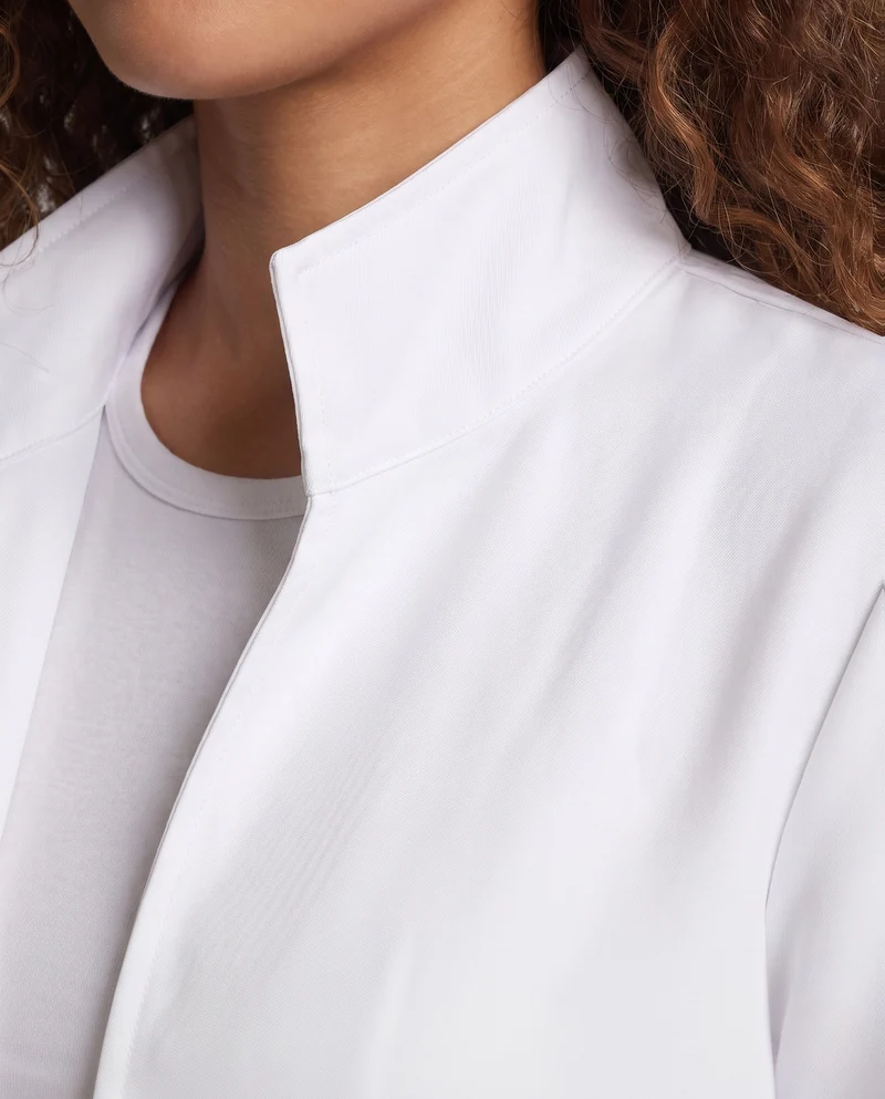 Damen Kostümumhang mit grafischem Feuerdesign und elegantem Schnitt Drune