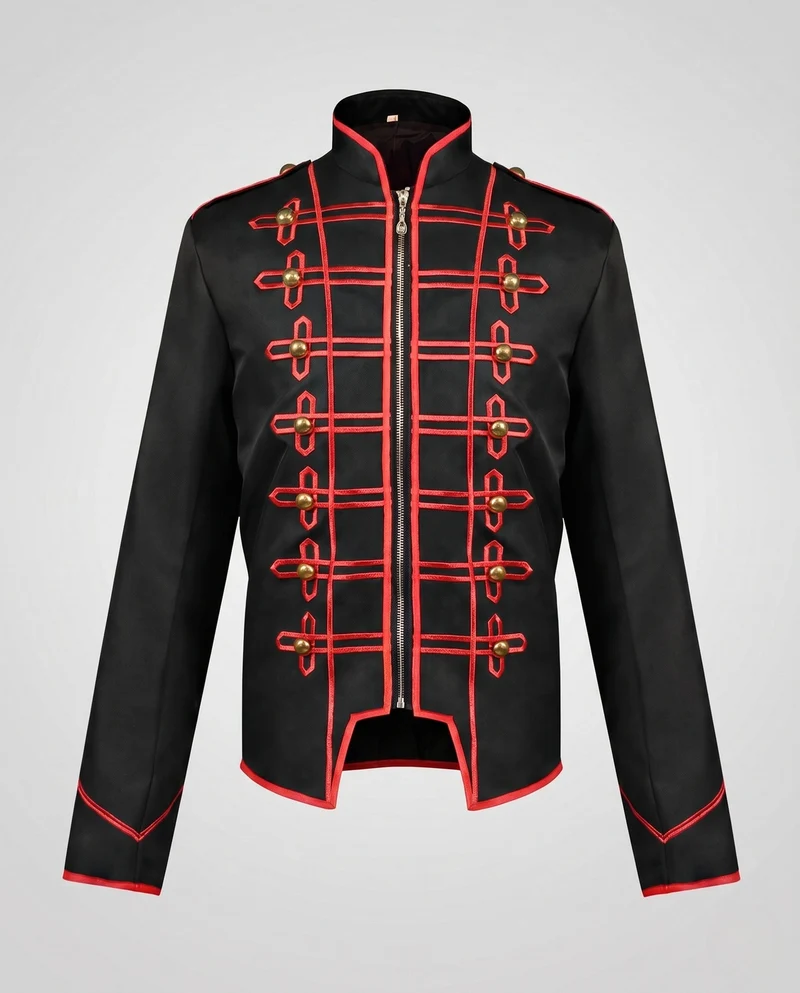 Damenmilitärjacke mit goldenen Verzierungen Drune