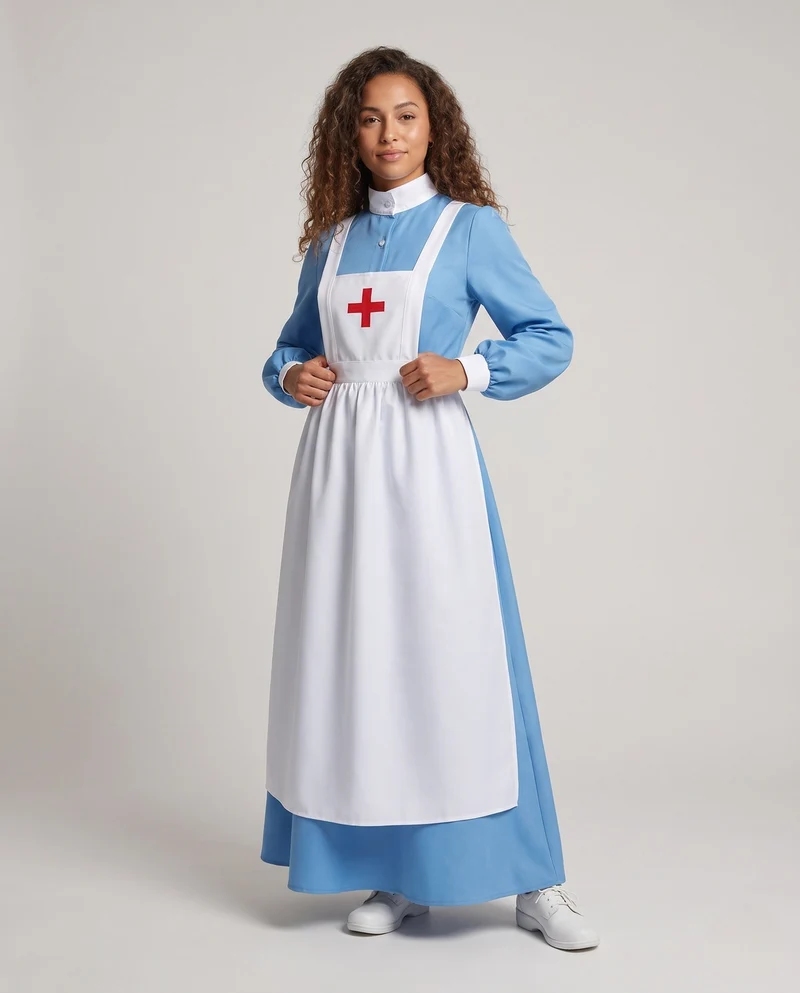 Damen Krankenschwester Kostüm Drune