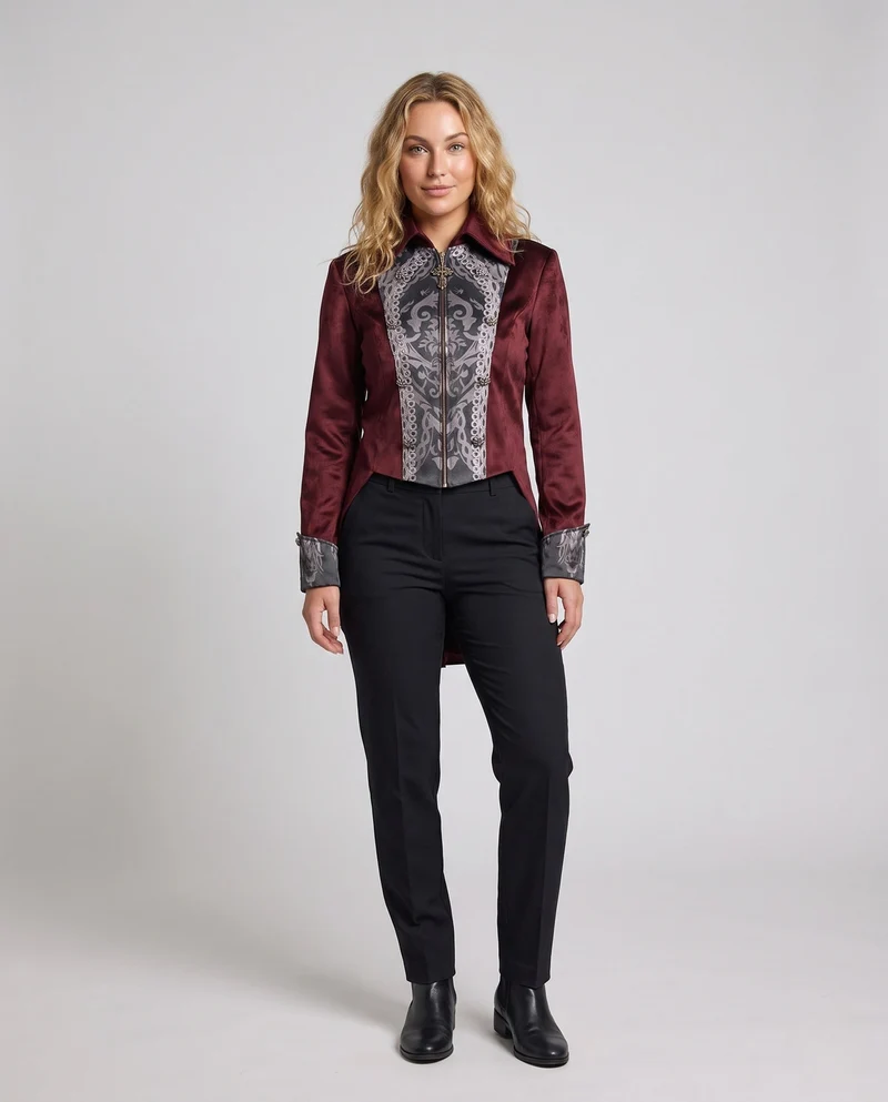 Damen Luxuriöse Freizeitjacke mit eleganten Details und stilvollem Schnitt Drune